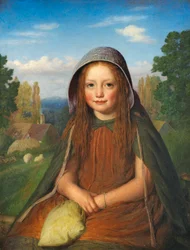 Una ragazza, 1861